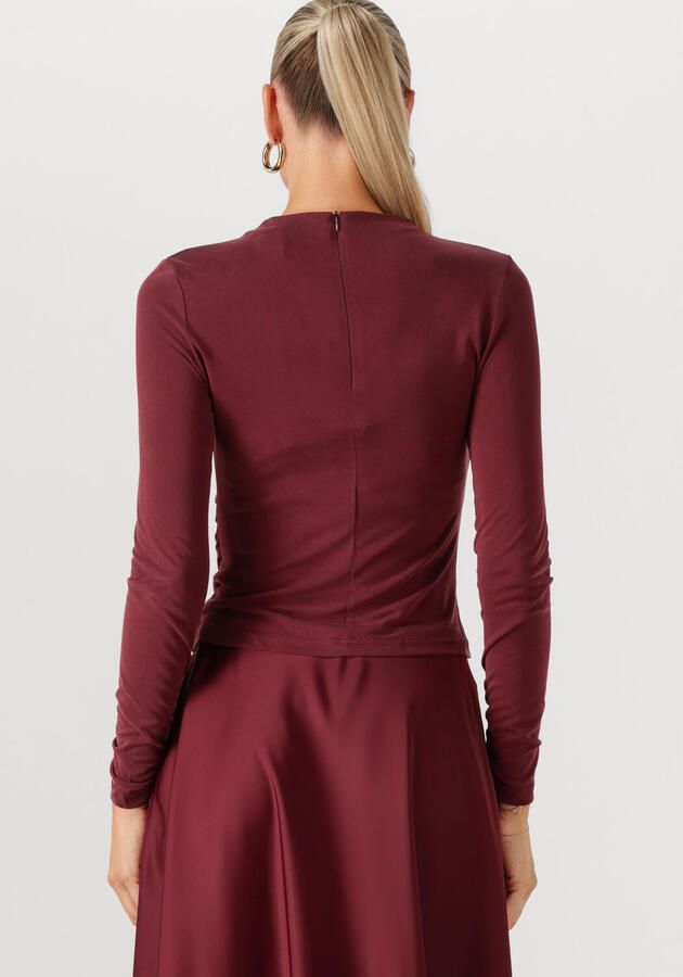 Y.A.S. Dames Tops & T-shirts Yaslysa Ls Top Noos Bordeaux