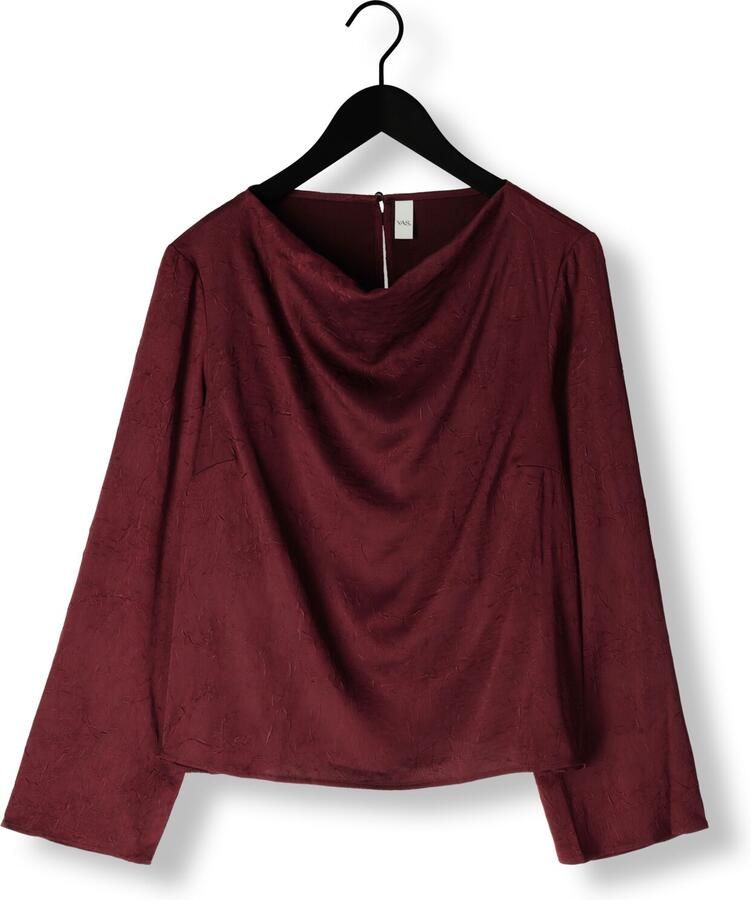 Y.A.S. Dames Tops & T-shirts Yasnimbo Ls Top Bordeaux