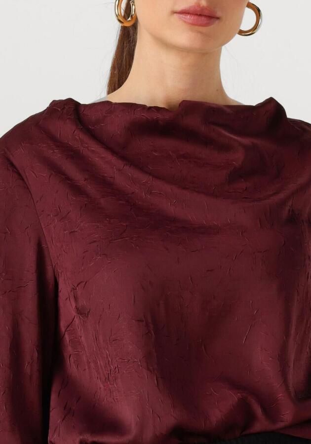 Y.A.S. Dames Tops & T-shirts Yasnimbo Ls Top Bordeaux - Foto 3