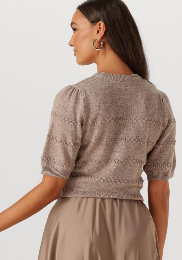 Y.A.S. Dames Tops & T-shirts Yasnimo Ss Knit Pullover Zand - Foto 2