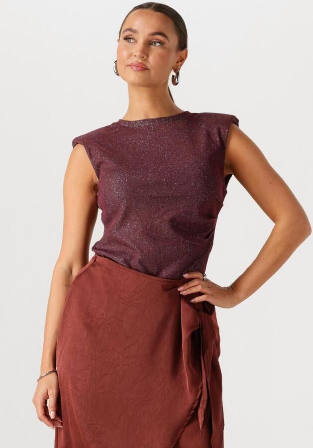 Y.A.S. Dames Tops & T-shirts Yasnura Sl Top Bordeaux - Foto 4