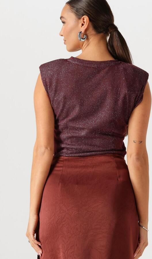 Y.A.S. Dames Tops & T-shirts Yasnura Sl Top Bordeaux - Foto 3