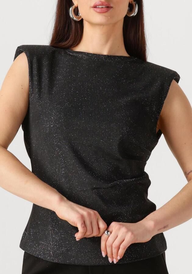 Y.A.S. Dames Tops & T-shirts Yasnura Sl Top Zwart