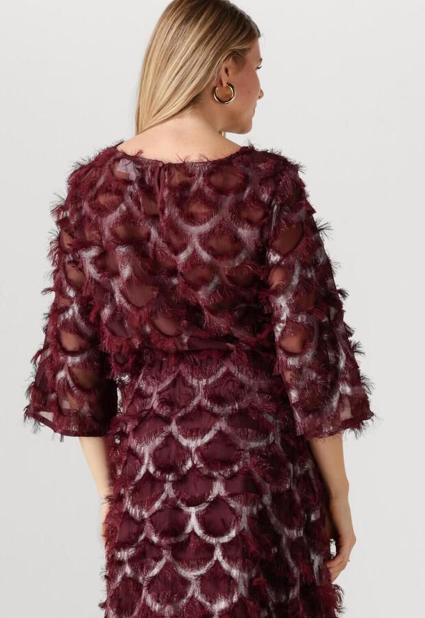 Y.A.S. Dames Tops & T-shirts Yaspazilla 3 4 Top Bordeaux - Foto 3