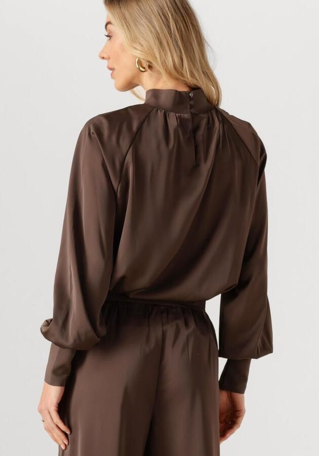 Y.A.S. Dames Tops & T-shirts Yaspelana Ls Top Bruin - Foto 2