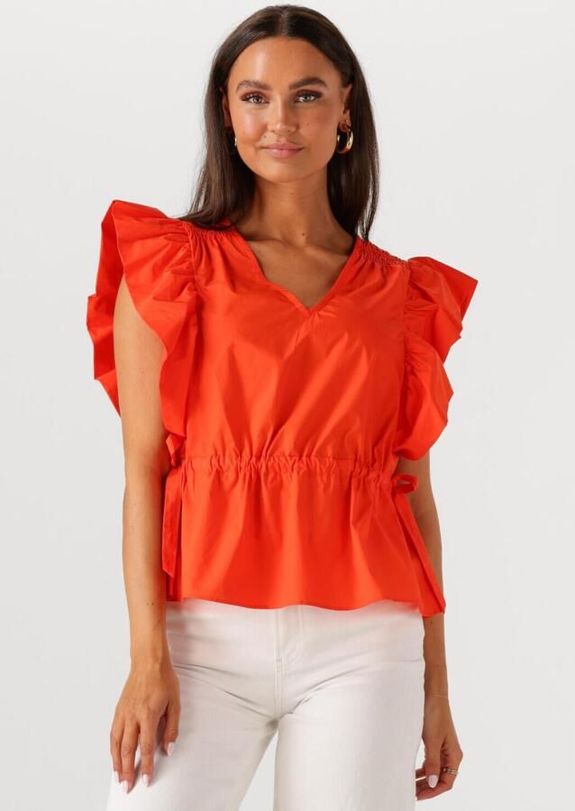 Y.A.S. Dames Tops & T-shirts Yasulea Sl Top Oranje - Foto 4