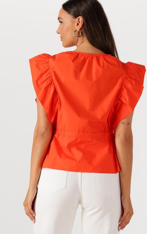 Y.A.S. Dames Tops & T-shirts Yasulea Sl Top Oranje - Foto 3