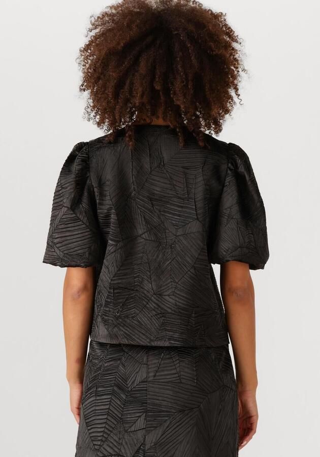 Y.A.S. Dames Tops & T-shirts Yasvibe Ss Top Zwart - Foto 2