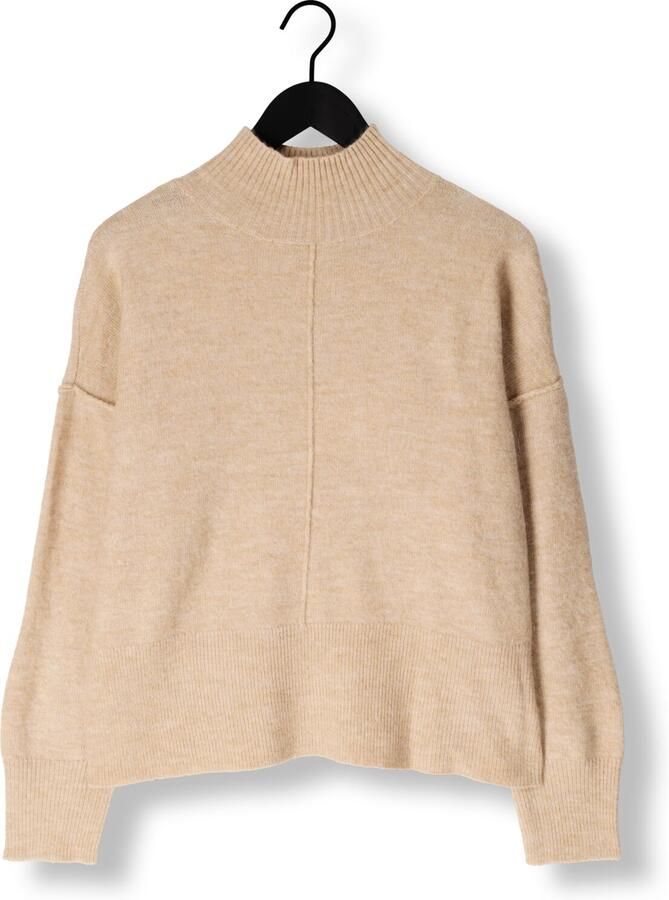 Y.A.S. Dames Truien & Vesten Yasbalis Ls High Neck Knit Beige - Foto 1