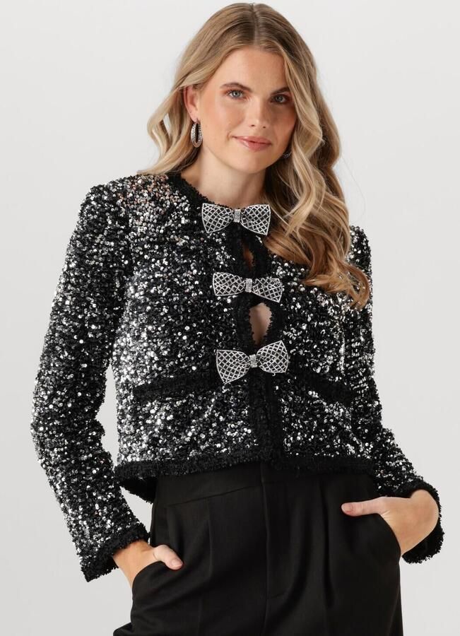 Y.A.S. Dames Truien & Vesten Yasbow Ls Jacket Zwart - Foto 4