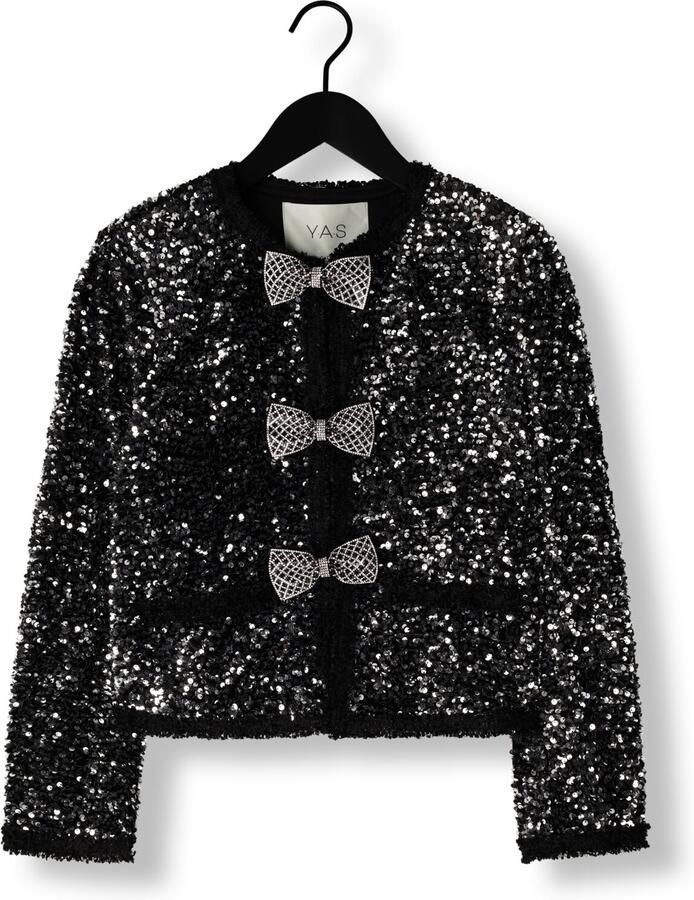 Y.A.S. Dames Truien & Vesten Yasbow Ls Jacket Zwart