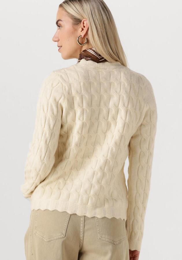 Y.A.S. Dames Truien & Vesten Yasbubera Ls Knit Cardigan Ecru - Foto 2