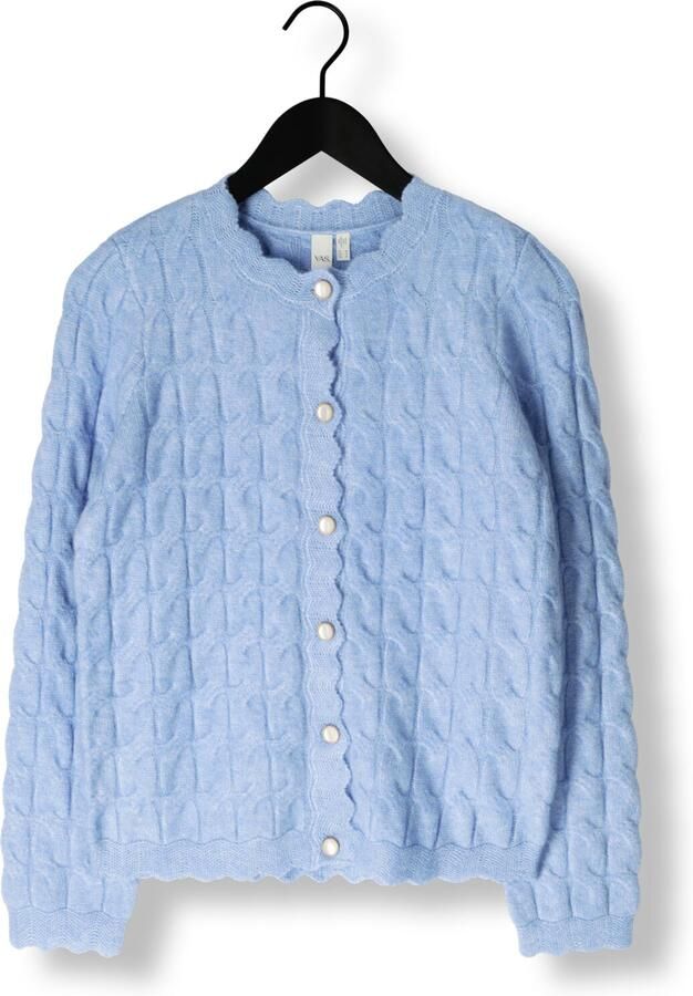 Y.A.S. Dames Truien & Vesten Yasbubera Ls Knit Cardigan Lichtblauw - Foto 2