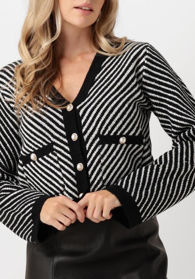 Y.A.S. Dames Truien & Vesten Yascharla Ls Sequin Knit Cardigan Zwart - Foto 2