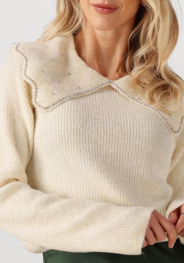 Y.A.S. Dames Truien & Vesten Yascharma Ls Knit Pullover S. Creme - Foto 2
