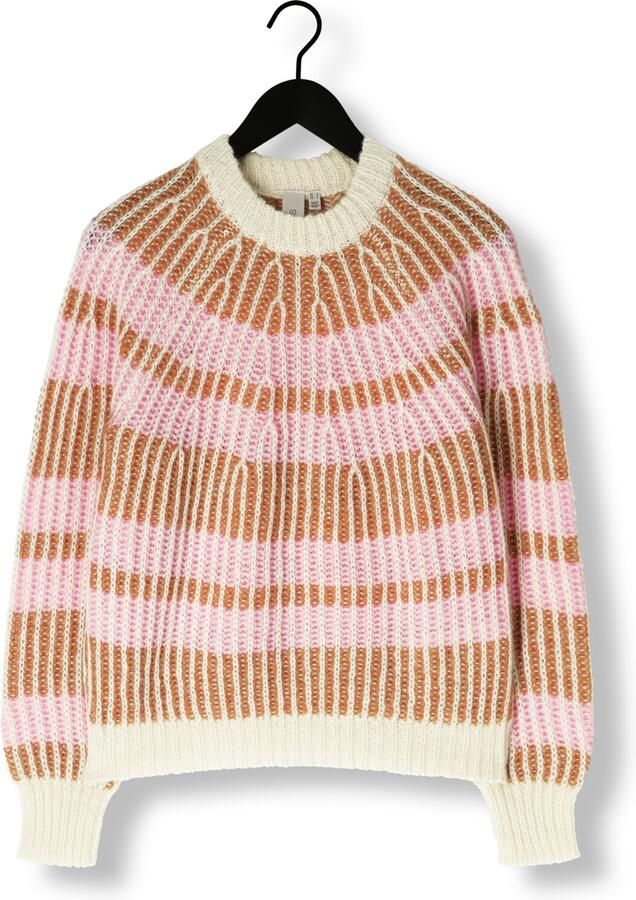 Y.A.S. Dames Truien & Vesten Yaschrisna Ls Knit Pullover Roze