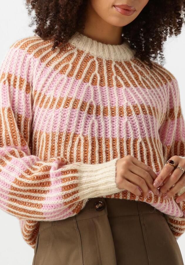 Y.A.S. Dames Truien & Vesten Yaschrisna Ls Knit Pullover Roze - Foto 3