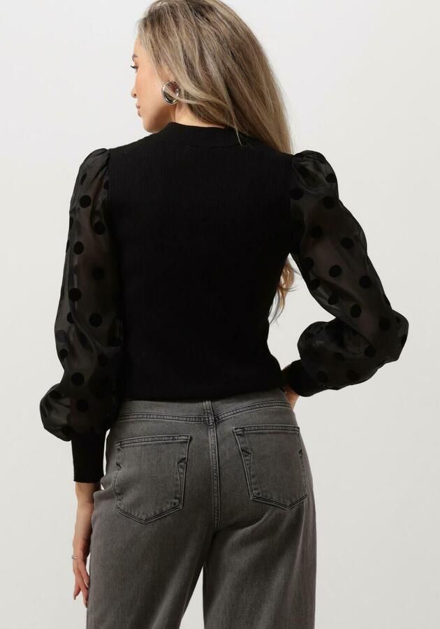 Y.A.S. Dames Truien & Vesten Yasdotme Ls Knit Pullover Zwart