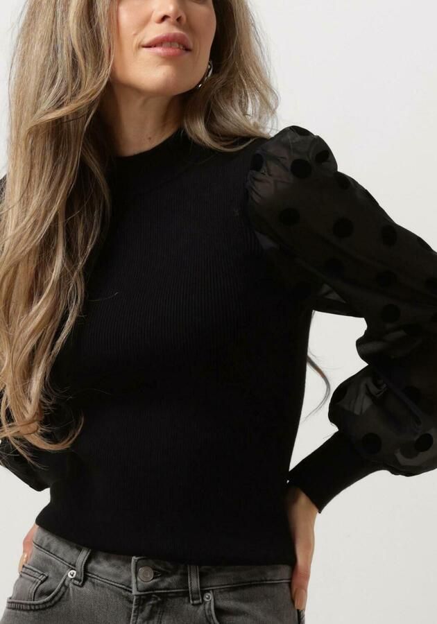 Y.A.S. Dames Truien & Vesten Yasdotme Ls Knit Pullover Zwart - Foto 2