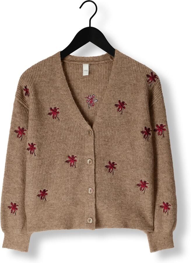 Y.A.S. Dames Truien & Vesten Yasfleur Ls Knit Cardigan Camel