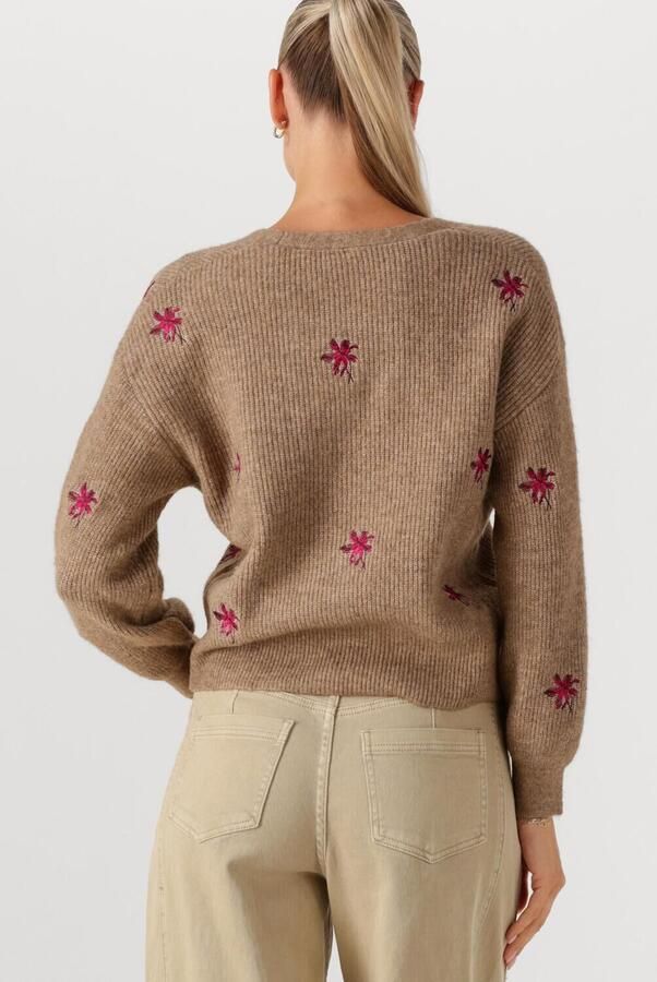 Y.A.S. Dames Truien & Vesten Yasfleur Ls Knit Cardigan Camel - Foto 3