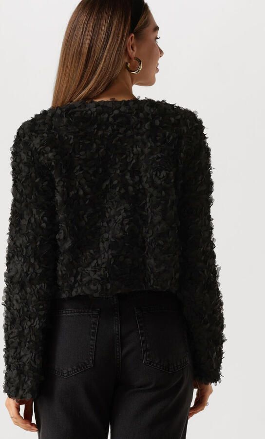 Y.A.S. Dames Truien & Vesten Yasflowi Ls Jacket Zwart - Foto 3