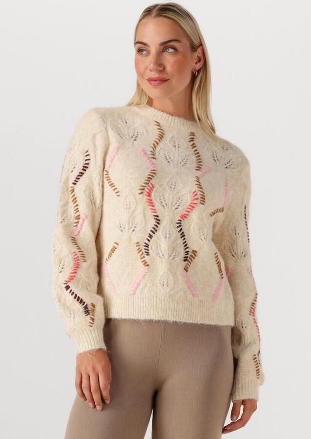 Y.A.S. Dames Truien & Vesten Yasgabbi Ls Knit Pullover S. Creme - Foto 4
