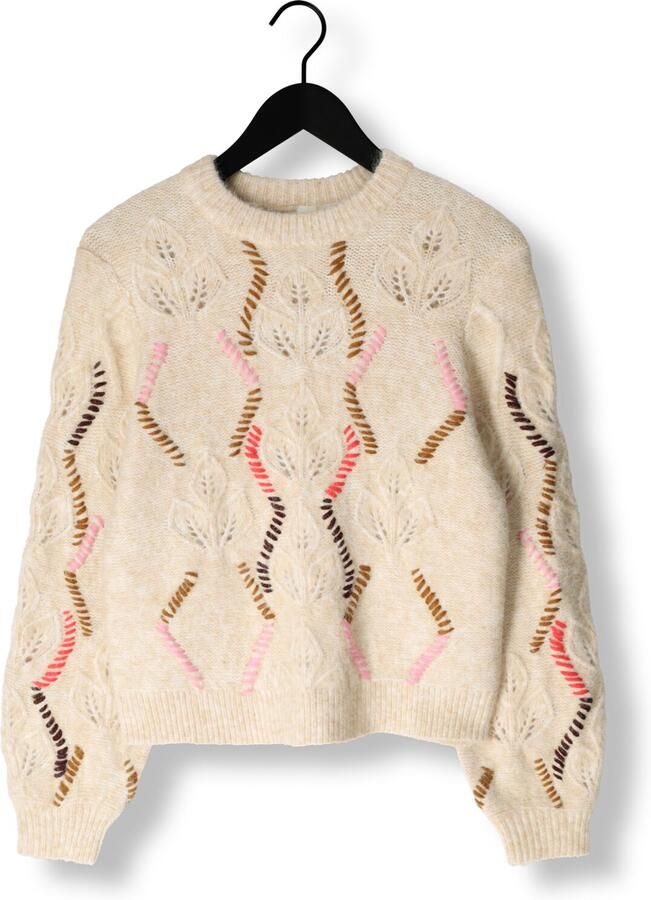 Y.A.S. Dames Truien & Vesten Yasgabbi Ls Knit Pullover S. Creme