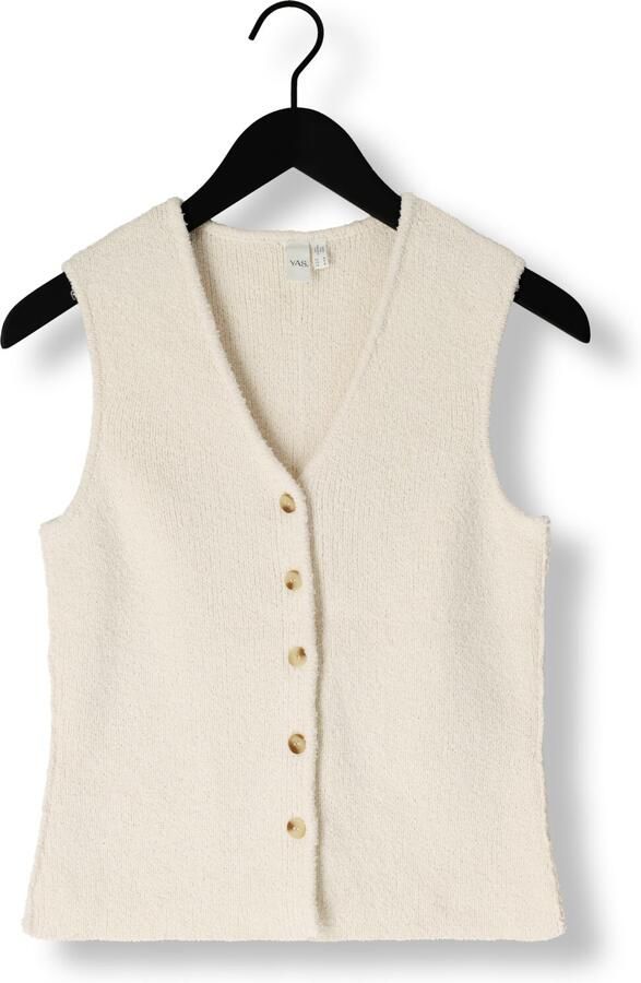 Y.A.S. Dames Truien & Vesten Yasgally Knit Vest Zand - Foto 3