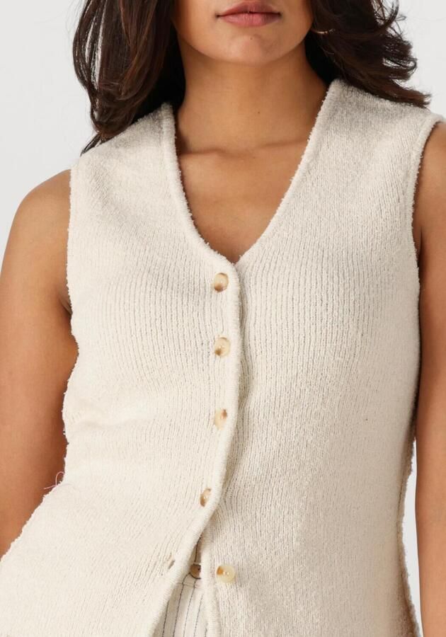 Y.A.S. Dames Truien & Vesten Yasgally Knit Vest Zand - Foto 2