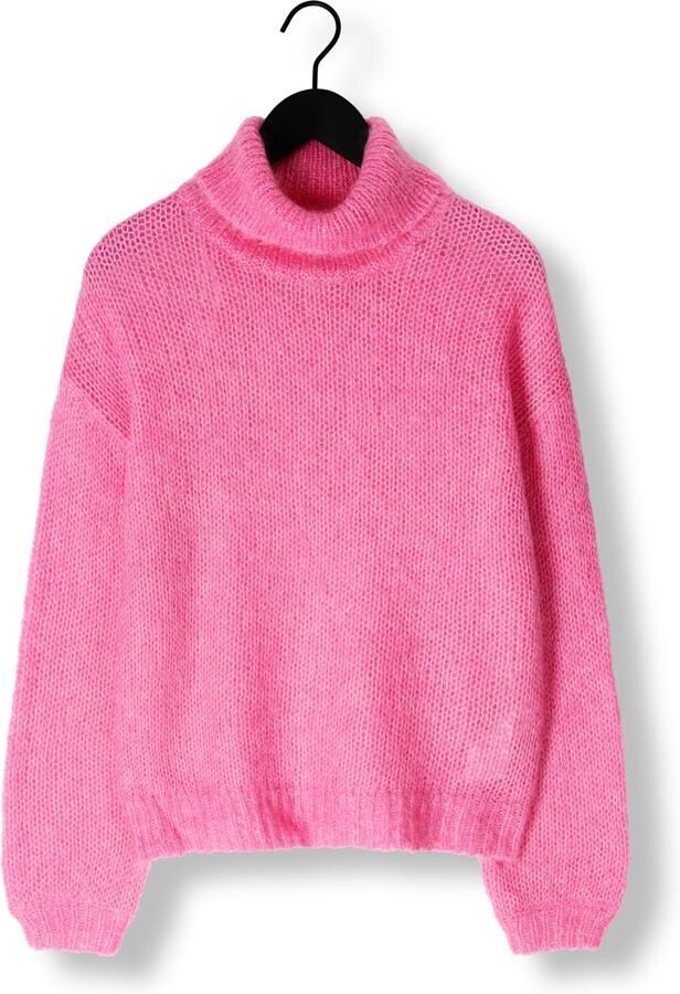 Y.A.S. Dames Truien & Vesten Yaslambi Ls Knit Rollneck Pullover Fuchsia - Foto 2