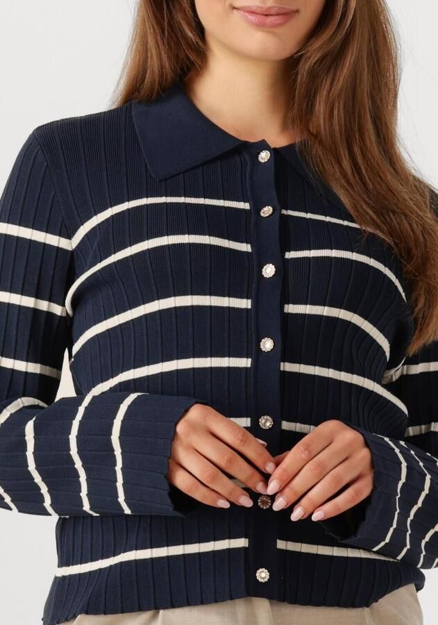 Y.A.S. Dames Truien & Vesten Yaslimana Ls Knit Cardigan S. Donkerblauw - Foto 2