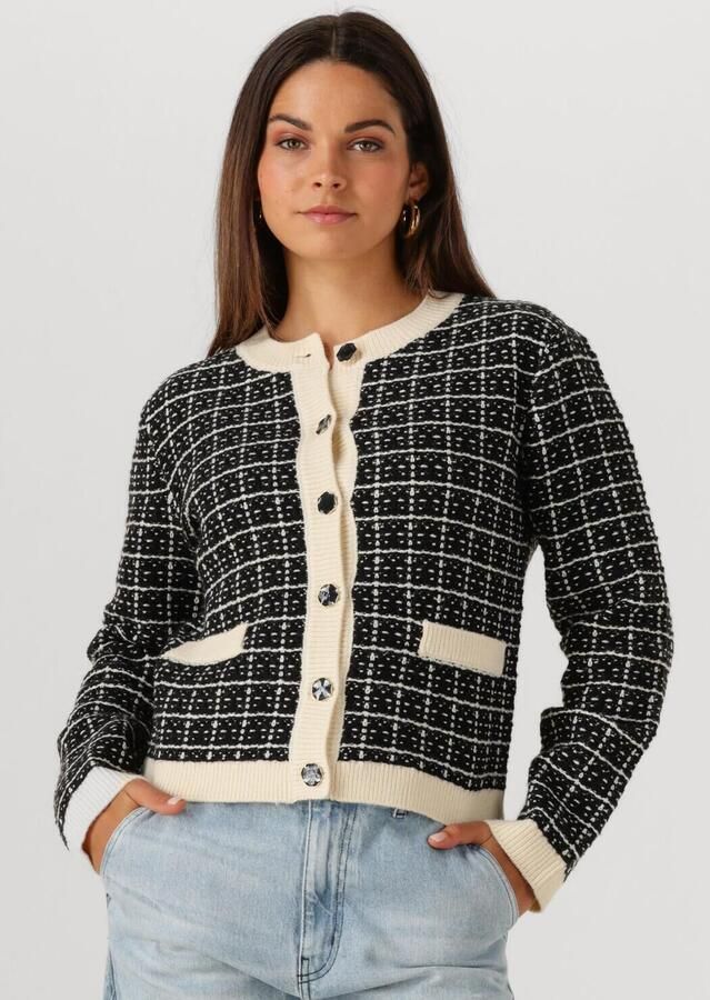 Y.A.S. Dames Truien & Vesten Yaslivia Ls Short Knit Cardigan Multi - Foto 4