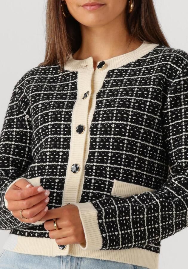 Y.A.S. Dames Truien & Vesten Yaslivia Ls Short Knit Cardigan Multi - Foto 3