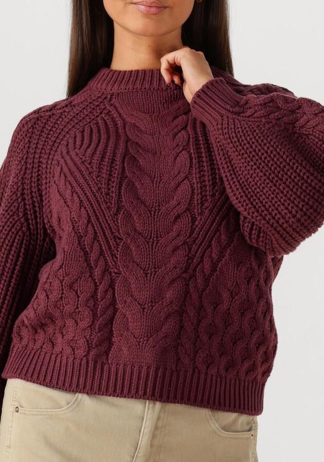 Y.A.S. Dames Truien & Vesten Yasnansa Ls Knit Pullover S. Bordeaux - Foto 2