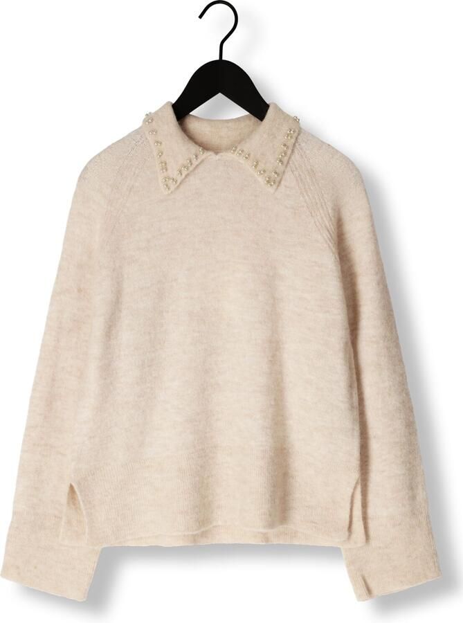 Y.A.S. Dames Truien & Vesten Yasneris Ls Knit Pullover Beige