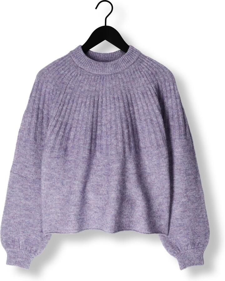 Y.A.S. Dames Truien & Vesten Yaspaia Ls Knit Pullover S. Paars - Foto 1