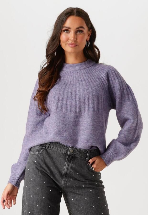 Y.A.S. Dames Truien & Vesten Yaspaia Ls Knit Pullover S. Paars - Foto 4