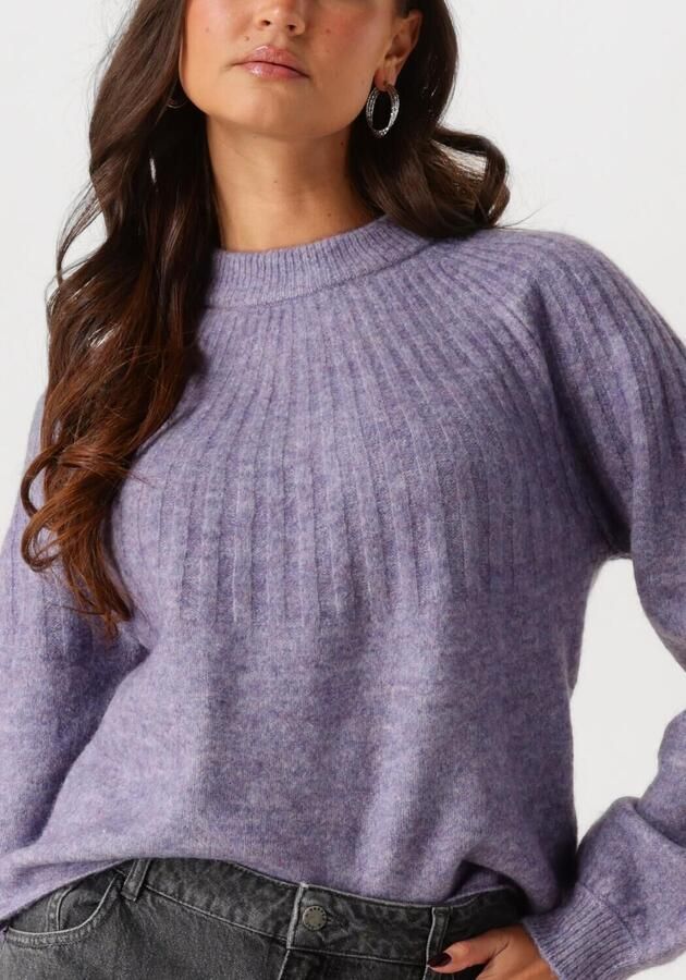 Y.A.S. Dames Truien & Vesten Yaspaia Ls Knit Pullover S. Paars - Foto 2