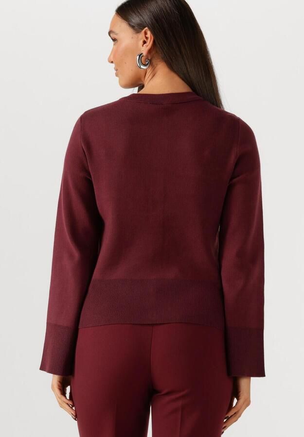 Y.A.S. Dames Truien & Vesten Yaspimi Ls Knit Cardigan S. Bordeaux - Foto 3