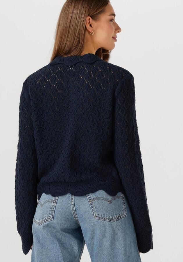 Y.A.S. Dames Truien & Vesten Yassava Ls Knit Cardigan Donkerblauw - Foto 2
