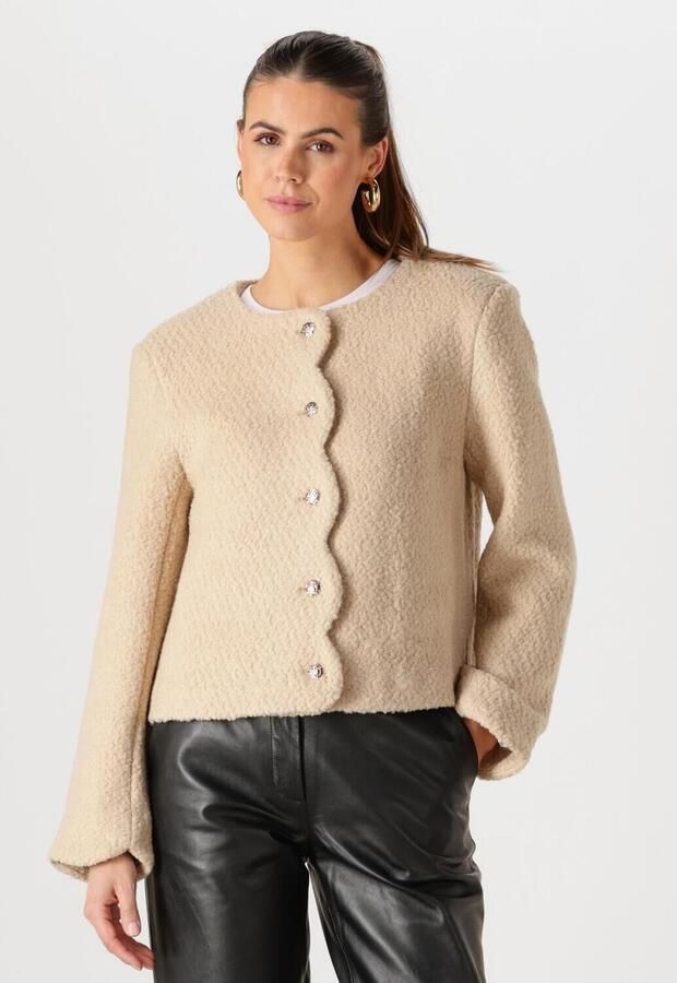 Y.A.S Zand LS Jack voor Stijlvolle Vrouwen Beige Dames - Foto 4