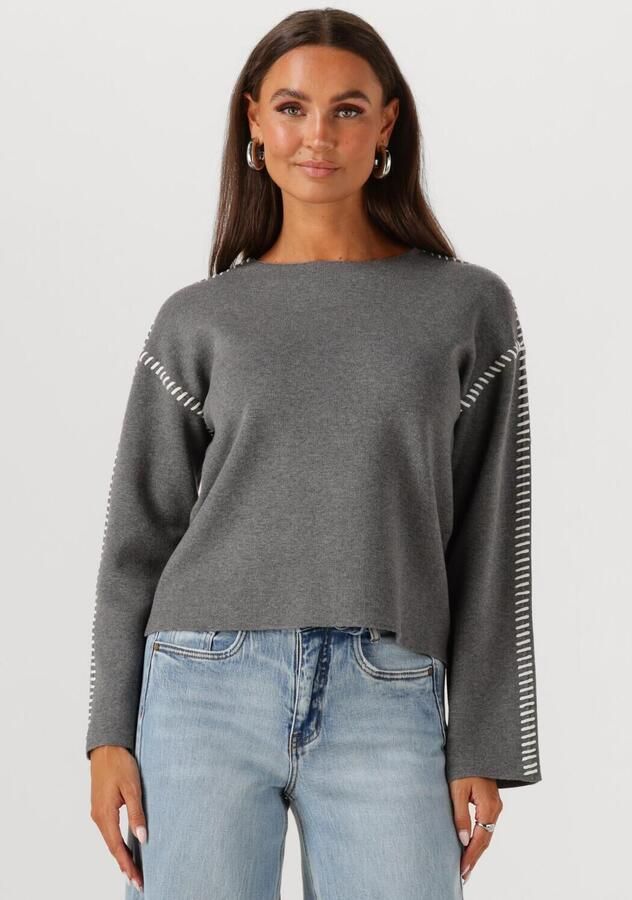 Y.A.S. Dames Truien & Vesten Yasstitcha Ls Knit Pullover Grijs - Foto 4