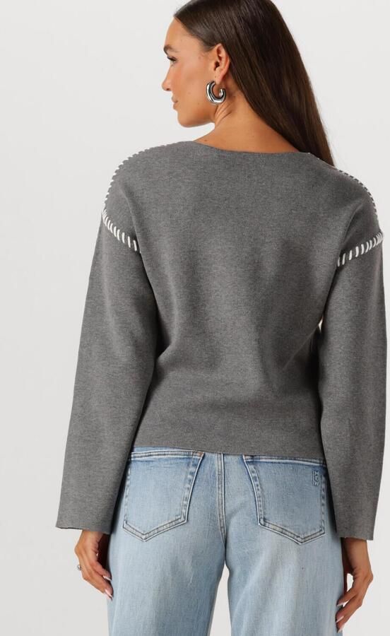 Y.A.S. Dames Truien & Vesten Yasstitcha Ls Knit Pullover Grijs - Foto 3