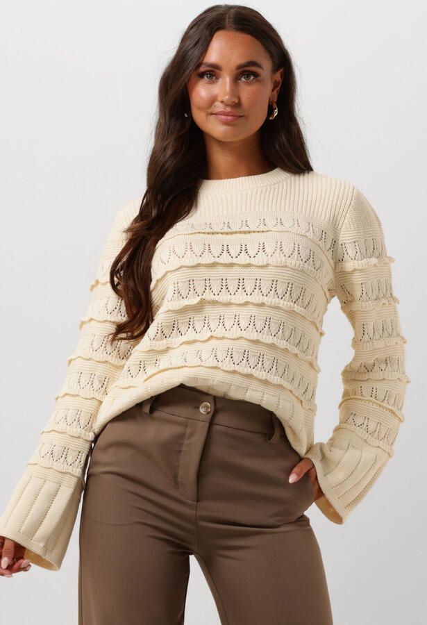Y.A.S. Dames Truien & Vesten Yastimu Ls Knit Pullover Beige - Foto 4