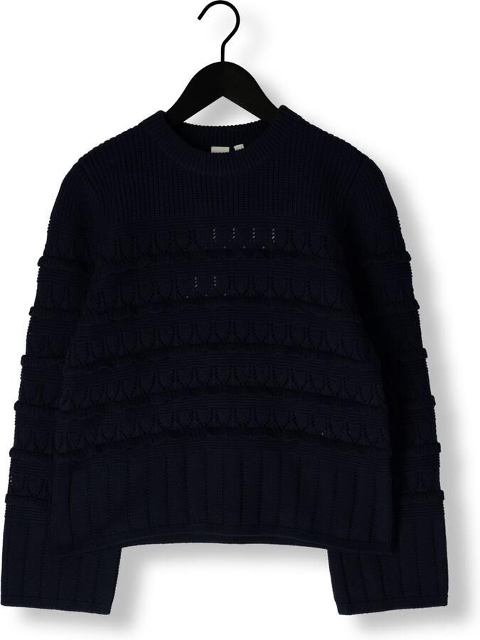 Y.A.S. Dames Truien & Vesten Yastimu Ls Knit Pullover Donkerblauw