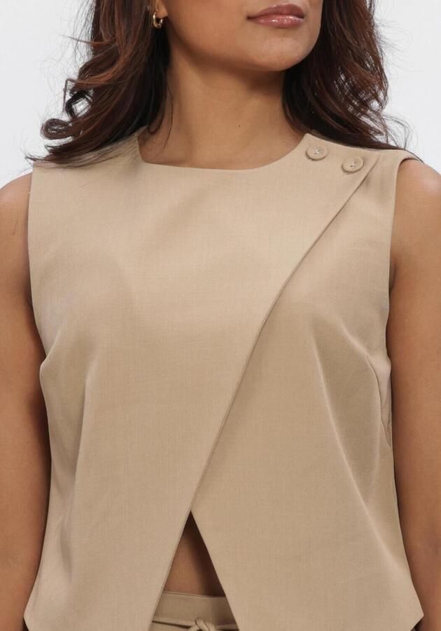Y.A.S. YAS Dames Blazers Yascamia Waistcoat Beige - Foto 3