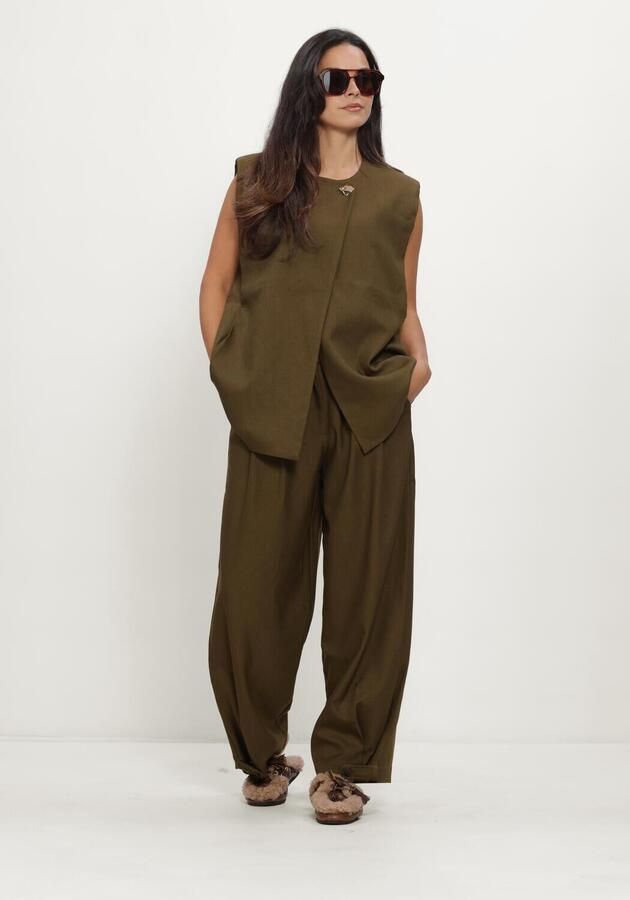 Y.A.S. YAS Dames Blazers Yascolera Waistcoat S Groen - Foto 3