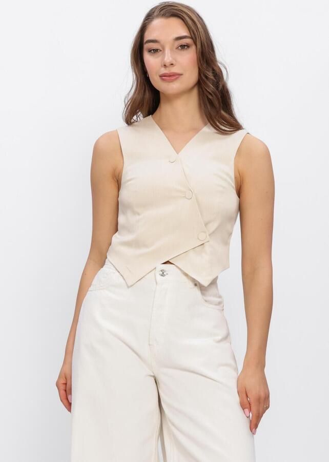 Y.A.S. YAS Dames Blazers Yasfrida Waistcoat Ecru