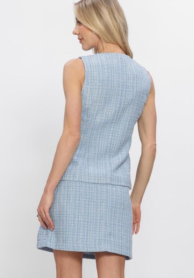 Y.A.S. YAS Dames Blazers Yasjose Boucle Waistcoat Lichtblauw - Foto 2